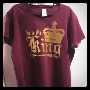 T-shirt He is my King XL